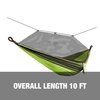 Snow Joe Bliss Hammocks Hammock in a Bag w Mosquito Net  Adjustable Tree Straps BH-406XLS-N-FG